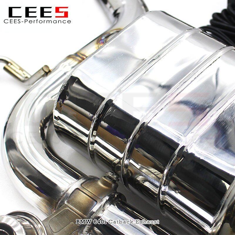 CEES Exhaust Pipe for BMW 640/640i 2012-2018 Stainless Steel Exhaust Valve Control Exhaust System