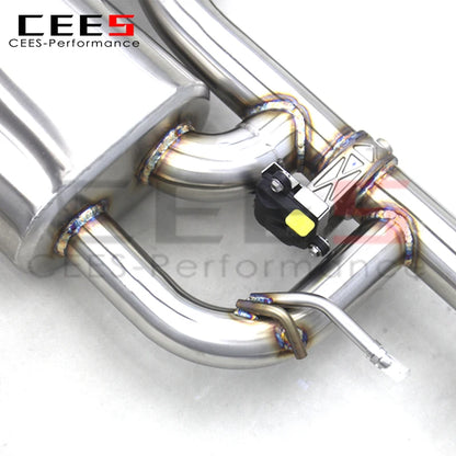 Catback Exhaust Pipe For Audi TT/TTS 2.0T 2015-2019 Stainless Steel Pipes Escape Muffler Exhaust System