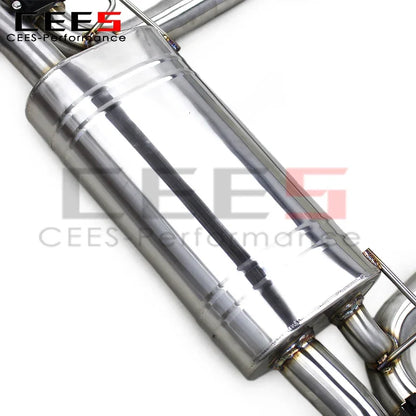 CEES Valvetronic Catback Exhaust for BMW 540/540i G30/G38 3.0T B58 2018-2024 Exhaust Pipe with Carbon Fiber Exhaust Tips