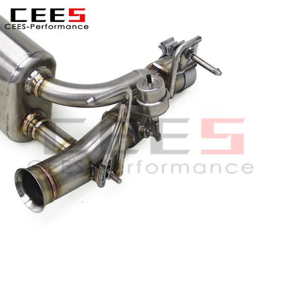 CEES Stainless Steel Catback Exhaust Pipes for Ferrari 488 3.9T V8 2015-2019 Car Exhaust System Exhaust Pipe Escape