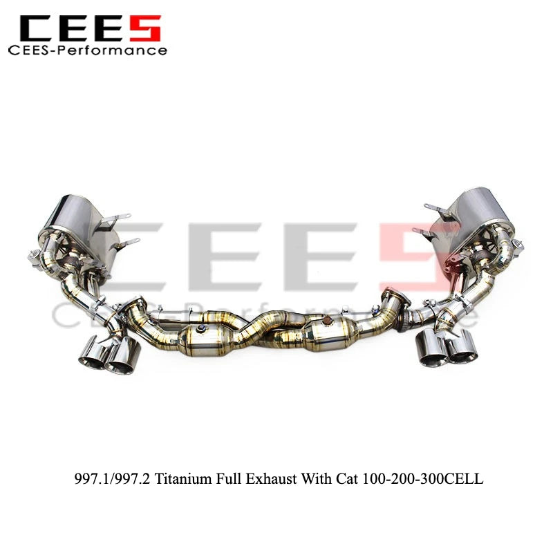 PORSCHE 911 997.1 Carrera Valved Sport Exhaust System