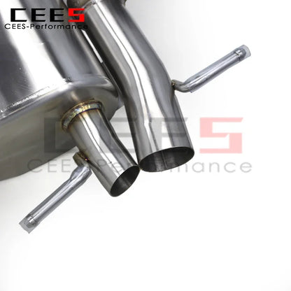 cees Valvetronic Catback Exhaust System for Mercedes-Benz S500 3.0T 2023-2024 Stainless Steel Exhaust Pipe Muffler Quad Outlet