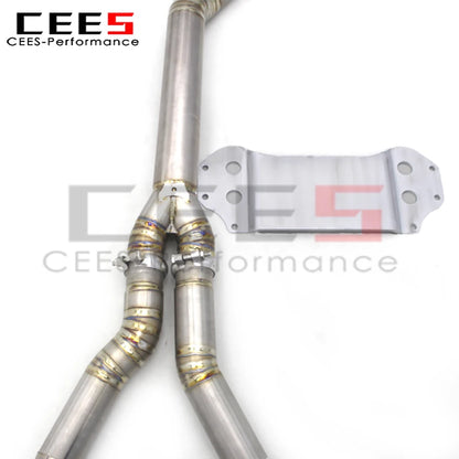 cees for BMW M3/M4 G80/G82/G8X 2021-2024 Performance Titanium Exhaust Catback Valved Exhaust Valvetronic Muffler System Assembly