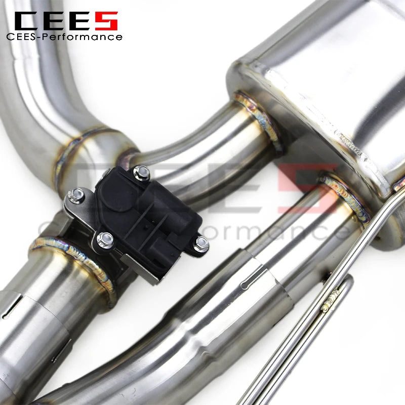 CEES Performance Valve Catback Exhaust System for BMW X5 M50i 4.4TT 2019-2024 Stainless Steel Racing Exhaust Pipe Muffler