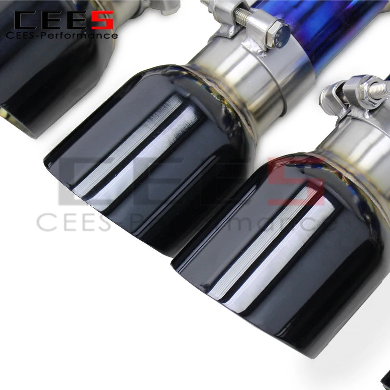 Chevrolet CORVETTE C8 Z06 2019-2025 Titanium Straight Pipe Exhaust System