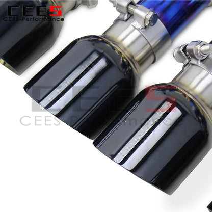 Chevrolet CORVETTE C8 Z06 2019-2025 Titanium Straight Pipe Exhaust System