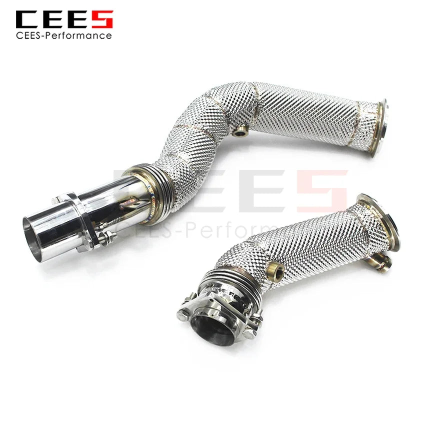 BMW M3/M4 F80/F82/F83 S55 3.0T Stainless Steel High Flow Catted Downpipe Exhaust System