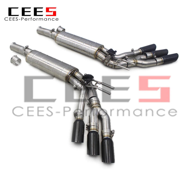 CEES Catback Exhaust Escape For Mercedes-Benz G63 W464 4.0T 2019-2023 Car Exhaust System Stainless Steel Exhaust Pipe Muffler