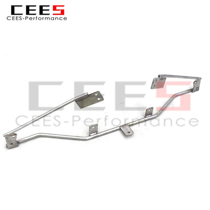 CEES Extended Brace For Porsche Boxster/Cayman 987 Stainless Steel Bracket Exhaust Pipe Car Exhaust System