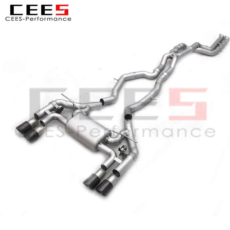 CEES Catback Exhaust System Stainless Steel Performance Valvetronic Exhaust Pipe For BMW M3/M4 G80/G82 3.0T 2020-2025