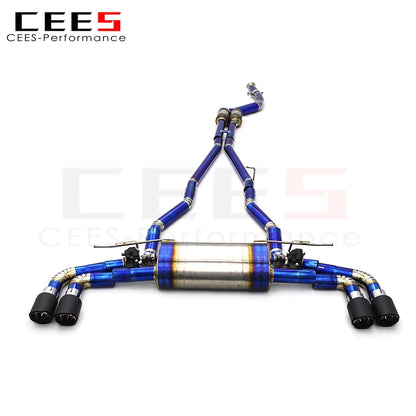 CEES Catback Exhaust for BMW 540i B48 Racing Car Price 2.0T/3.0T Titanium G30 G38 530 540 Exhaust Pipes Muffler Escape