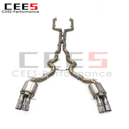 BMW F10 550i 4.4TT 2010-2013 Valved Sport Exhaust System