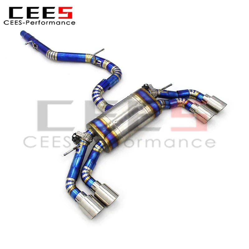 CEES Sport Muffler Catback Exhaust for VW GOLF MK7 7R 7.5R 2.0T 2012-2019 Valvetronic Exhaust Pipe Catback System