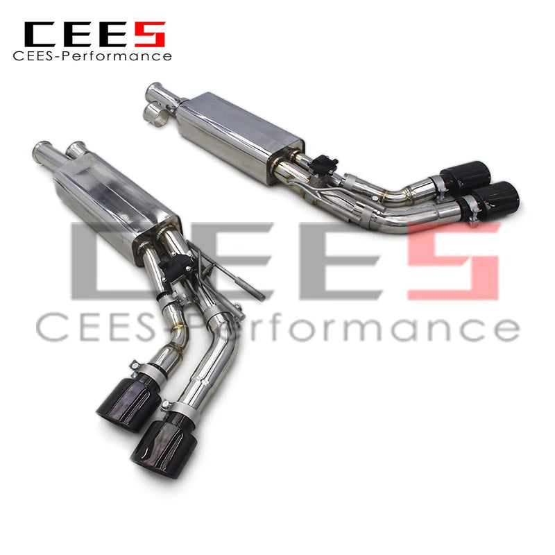 CEES Stainless Steel Racing Exhaust Pipes For Mercedes-Benz G63 W464 4.0T 2019-2023 Performance Muffler Exhaust Catback Exhasut