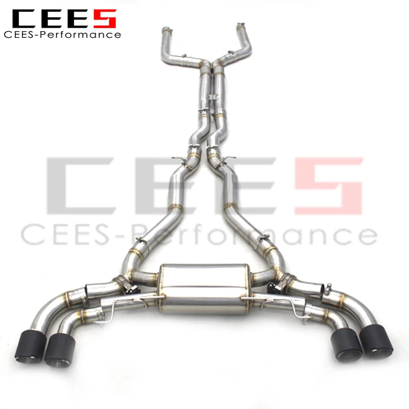 Catback Exhaust Escape For BMW M5 F90 4.4T 2018-2023 Racing Car Exhaust System Titanium Exhaust Pipe Muffler