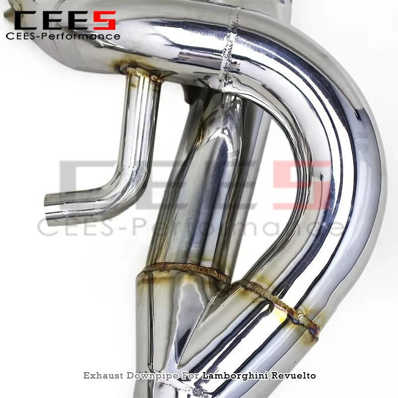 Lamborghini Revuelto 6.5L V12 2023-2025 Stainless Steel Downpipe Exhaust System
