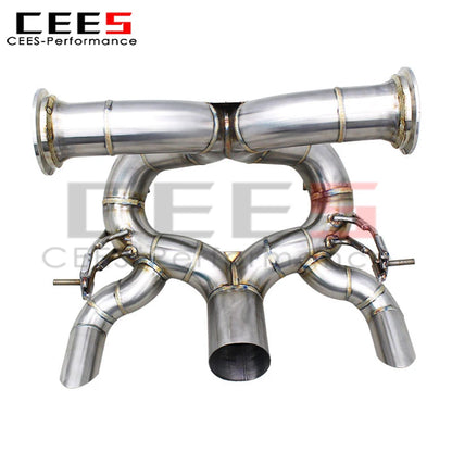 Bugatti Veyron W16 8.0T Supercar Exhaust System