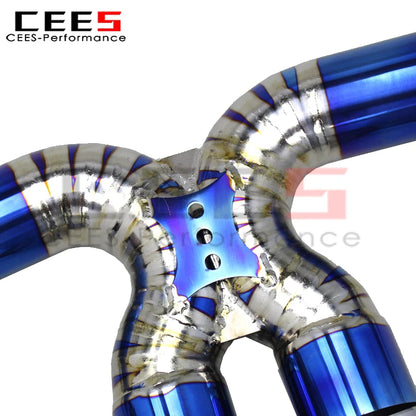 Porsche 911 992 GT3 RS 4.0 2021-2025 Titanium Exhaust System