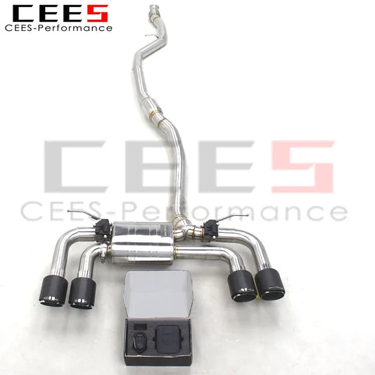 CEES Catback Exhaust Pipes System for BMW M2 F87 3.0T 2014-2018 Stainless Steel Car Escape Exhaust Pipe Muffler Assembly