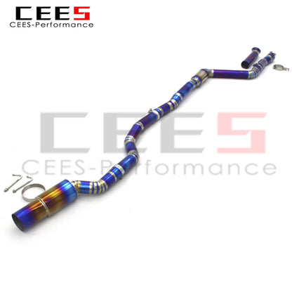 CEES Catback Exhaust For Toyota Supra A90 3.0T 2020-2023 Titanium alloy Exhaust Pipe Muffler Custom Performance Exhaust System