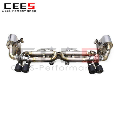 Porsche 911 991/991.1 GTS 3.8L 2012-2015 Valved Sport Exhaust System