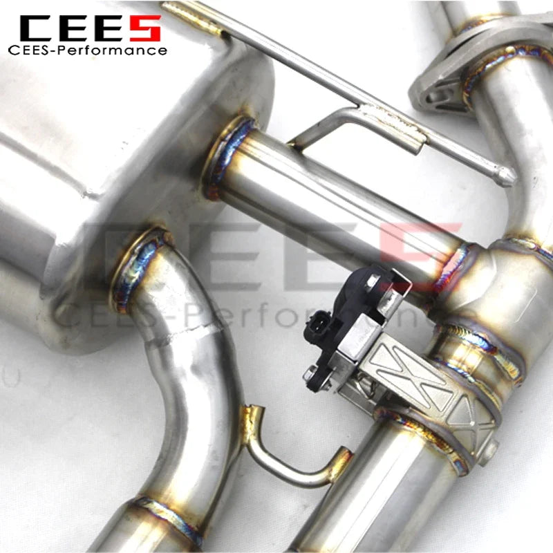 cees Catback Exhaust System for BMW M2 F87 3.0T 2016-2019 Stainless Steel Performance Valvetronic Exhaust Pipe Muffler Assembly