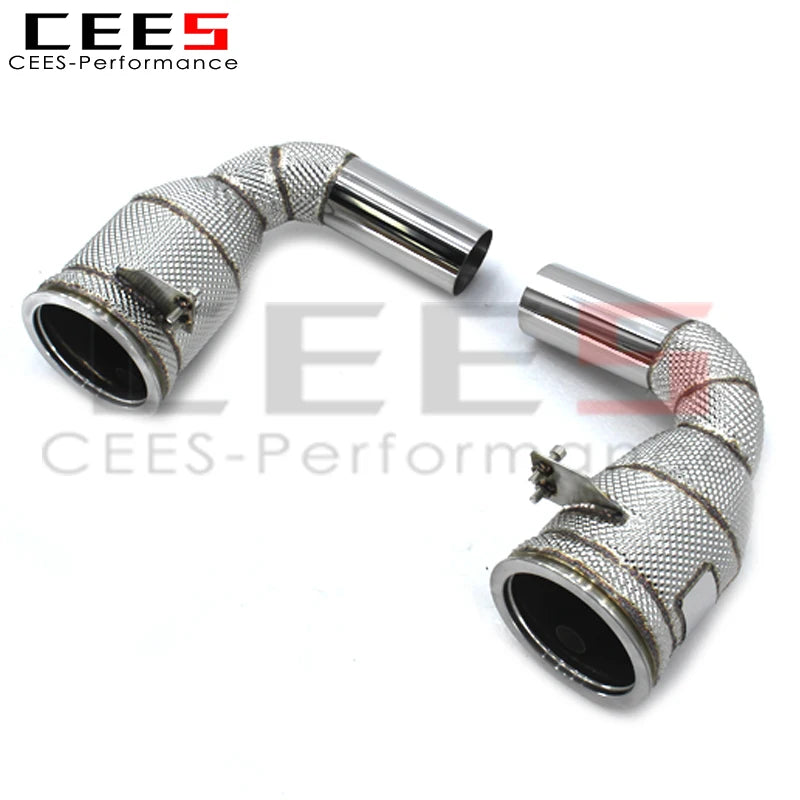 Exhaust manifold For Porsche 911 992 GT3 4.0 2017-2023 Downpipe without catalyst Stainless Steel Exhaust Pipe