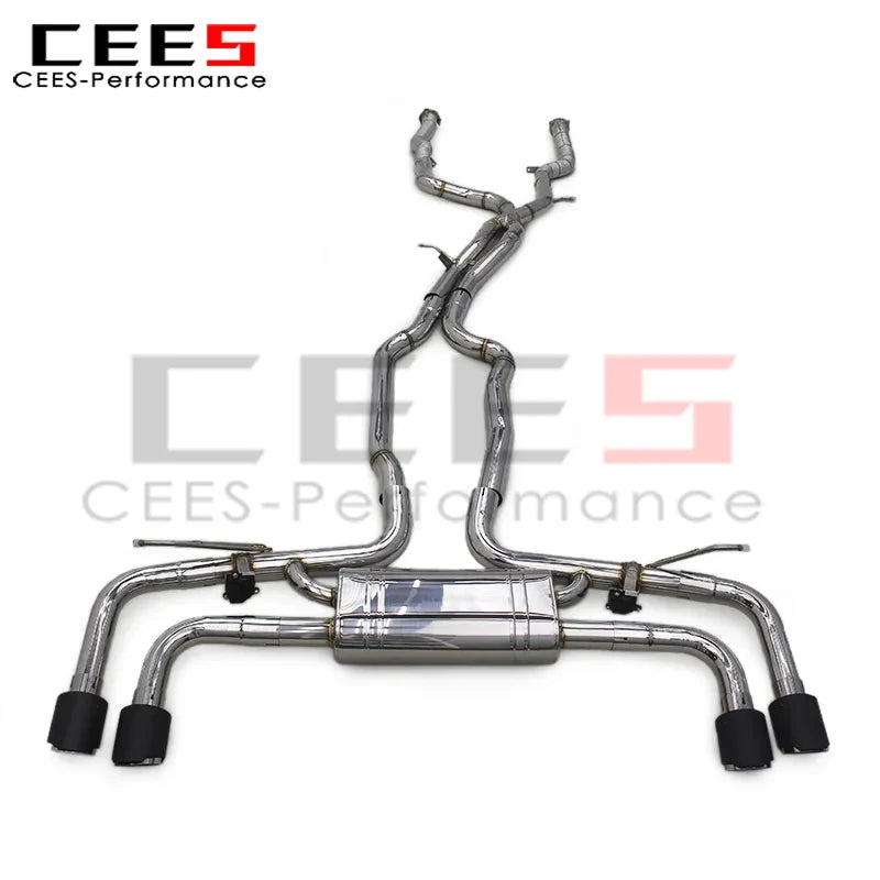 cees Valvetronic Catback Exhaust for Porsche Cayenne 957 3.6/4.8T 2006-2010 Valved Sport Exhaust System