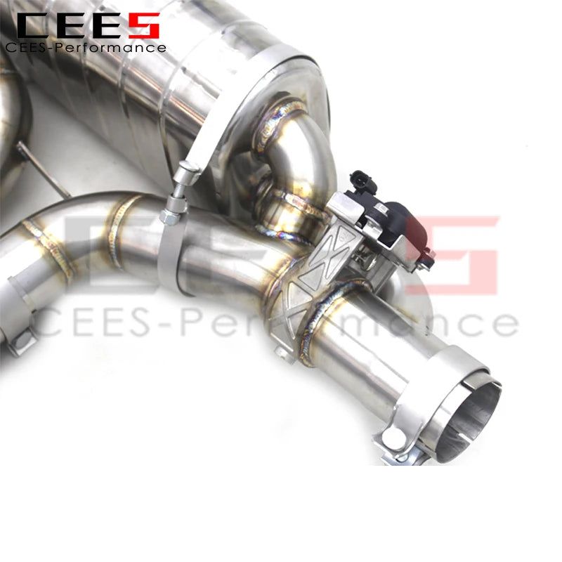 CEES Catback Exhaust System for Porsche 911 991.1/991.2 GT3 2010-2019 Tuning High Performance Stainless Steel Exhaust Pipe