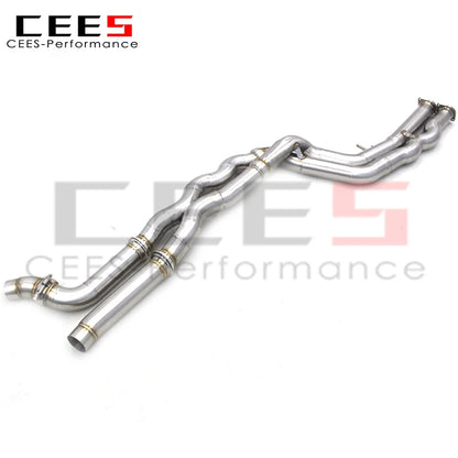 Equal length Mid pipe For BMW M2C/M2 Competition S55 3.0T 2018-2023 Car Exhaust System Stainless Steel Exhaust Pipe