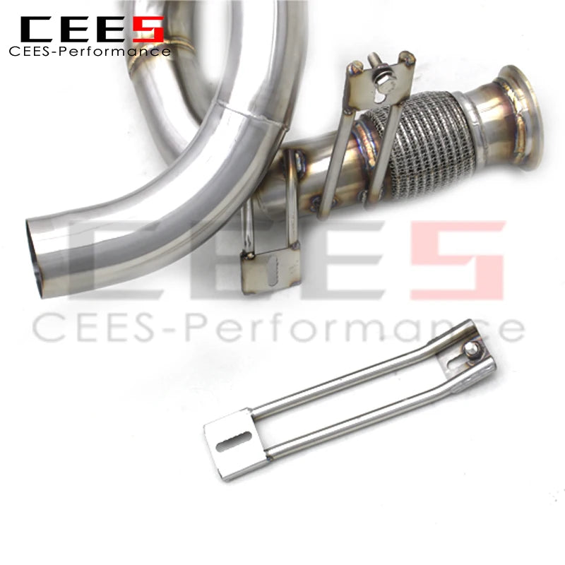 CEES Catback Exhaust System For Lamborghini Huracan EVO 5.2 2019-2023 Stainless Steel Exhaust Pipe Muffler