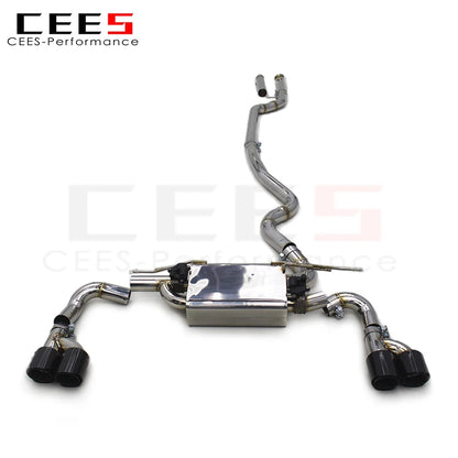 CEES Stainless Steel Performance Exhaust Pipe Muffler System For BMW 420/420i B48 N20 2.0T 2014-2020 Catback Exhaust