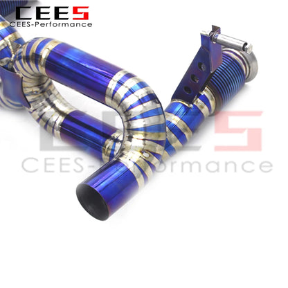 Catback Exhaust For Lamborghini Huracan STO/EVO Spyder 5.2 2019-2020 Titanium alloy Pipe Exhaust Downpipe