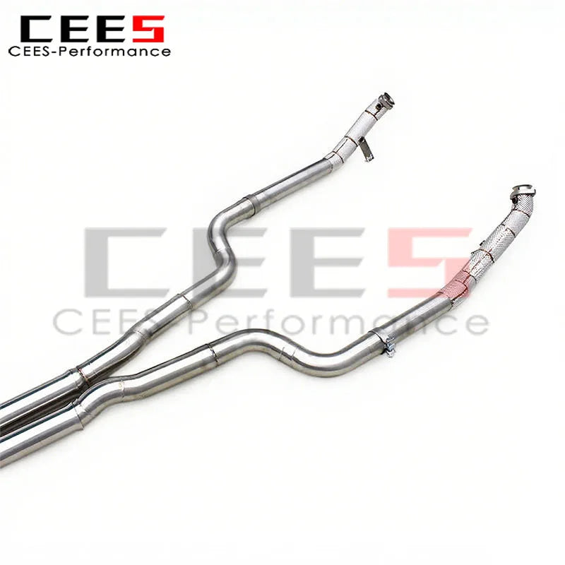 Mercedes-Benz CLS550 V8 4.7L SS304 Valved Sport Exhaust System