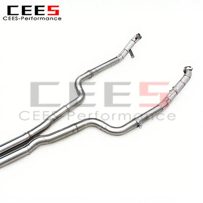 Mercedes-Benz CLS550 V8 4.7L SS304 Valved Sport Exhaust System