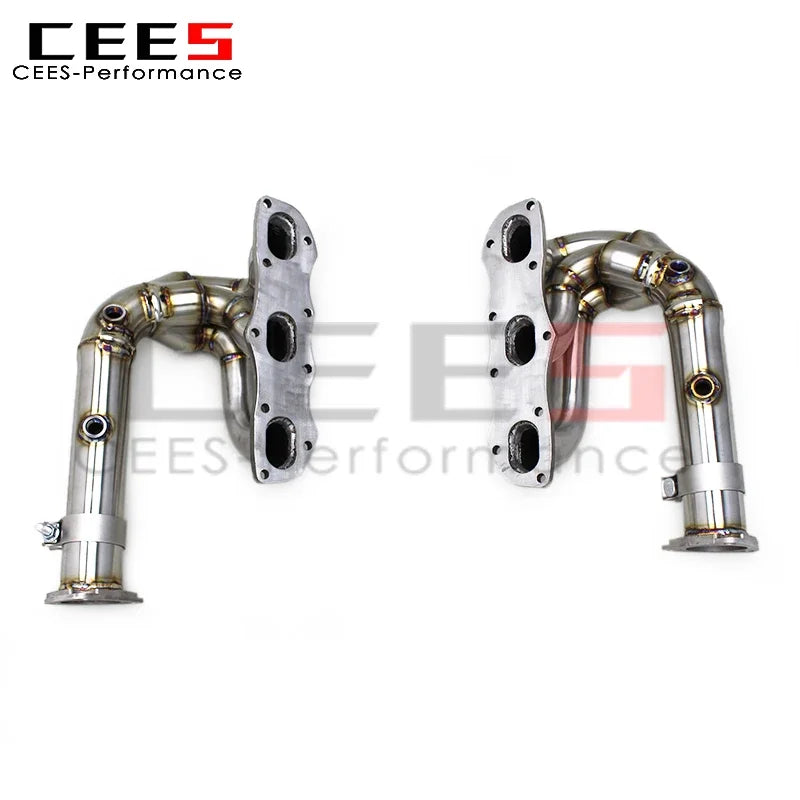 CEES Racing Exhaust Pipes for PORSCHE 911 997/997.2 Carrera 3.6/3.8 2008-2011 Stainless Steel Exhaust Manifold Exhaust Headers