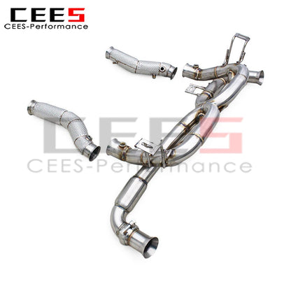 Lamborghini Gallardo 5.0L 2004-2007 Stainless Steel Exhaust System