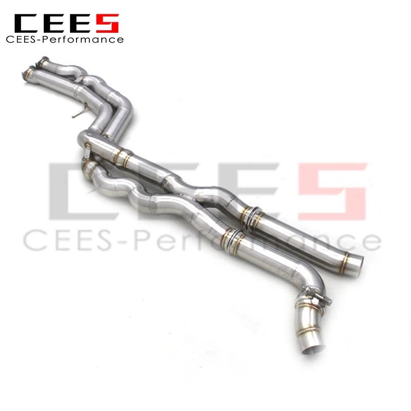 Equal length Mid pipe For BMW M2C/M2 Competition S55 3.0T 2018-2023 Car Exhaust System Stainless Steel Exhaust Pipe