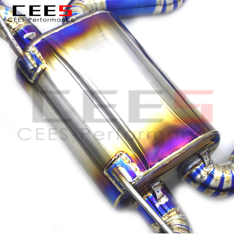 CEES Titanium Catback Exhaust System For BMW M3/M4 G80/G82/G8X 3.0T 2019-2023 Valvetronic Exhaust Pipe Muffler