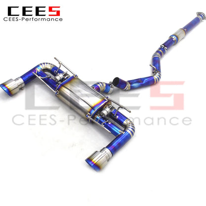 CEES Performance Titanium Exhaust Pipe For Subaru BRZ 2.0L 2013-2019 Valvetronic Catback Exhaust System