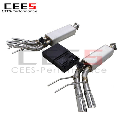 cees Valvetronic Catback Exhaust pipe for Mercedes-Benz G63 AMG W463 2013-2019 Exhaust System G63 Exhaust Downpipe
