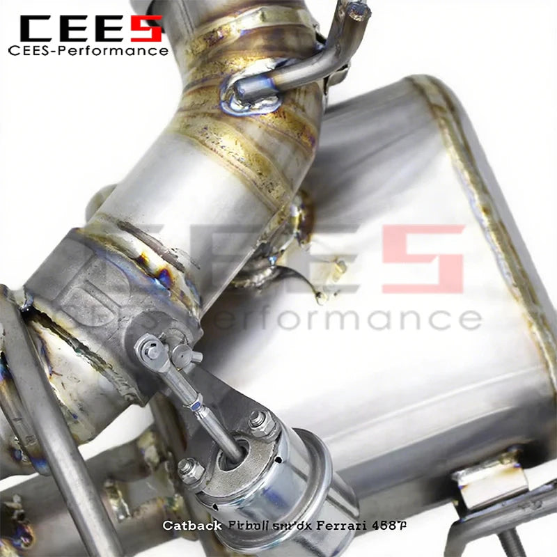 Ferrari 458 Italia/Spider/Speciale/458SC 4.5L Titanium Valved Sport Exhaust System