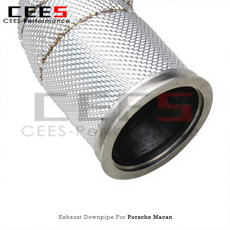 Porsche Macan Turbo/GTS 2.9T 2020-2024 Stainless steel Heat shield Downpipe Exhaust System
