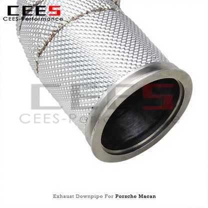 Porsche Macan Turbo/GTS 2.9T 2020-2024 Stainless steel Heat shield Downpipe Exhaust System