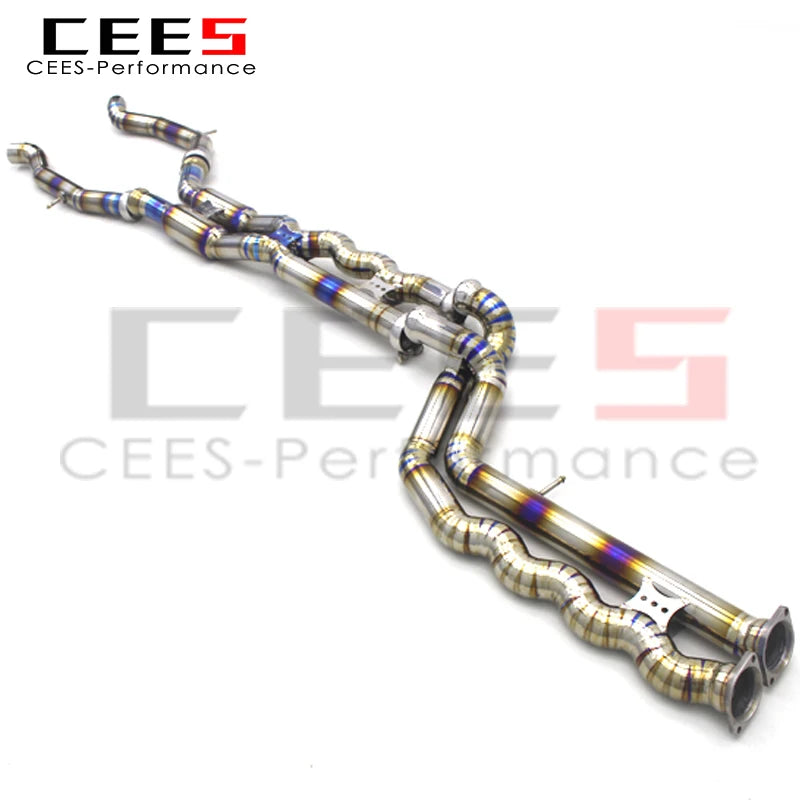 Mid Pipe For BMW M3/M4 F80/F82 3.0T 2015-2019 Titanium alloy Exhaust Pipe Muffler Car Exhaust System