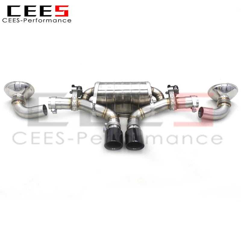 CEES Catback Exhaust System for Porsche 911 991.1/991.2 GT3 2010-2019 Tuning High Performance Stainless Steel Exhaust Pipe