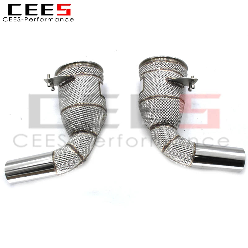 Exhaust manifold For Porsche 911 992 GT3 4.0 2017-2023 Downpipe without catalyst Stainless Steel Exhaust Pipe