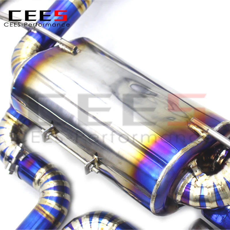 CEES for Mercedes-Benz AMG GTR/GT R C190 4.0T 2019-2023 Titanium Valvetronic Exhaust Pipe Muffler Catback Exhaust