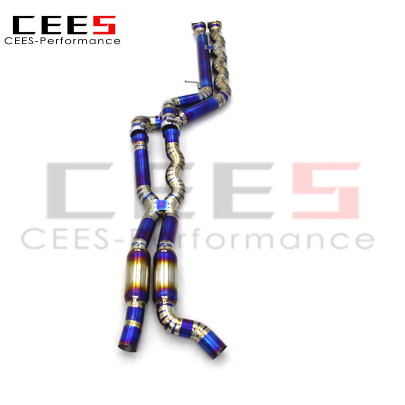 Equal length Mid pipe For BMW M2C/M2 Competition S55 F87 3.0T 2018-2023 Exhaust System Titanium alloy Exhaust Pipe