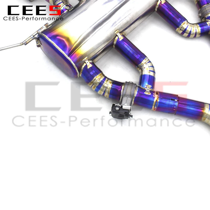 CEES Catback Exhaust For BMW M3 G80 3.0T 2021-2023 Performance Titanium alloy Exhaust Muffler Racing Car escape Exhaust System